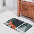 Cute Fox Winter Cover Doormat Decor Door Mat Indoor Outdoor Soft Non