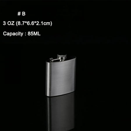 

Portable Barware Stainless Steel Portable Wine Whisky Pot Bottle Drinkware Bottle Hip Flask Flagon