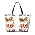 thumbnail image 2 of Honeii Corgi Dog2 for Tote Bag with Adjustable Strap,Beach Bag, Waterproof Sandproof Beach Tote Bag, Large Capacity Foldable Beach Bags, 2 of 7