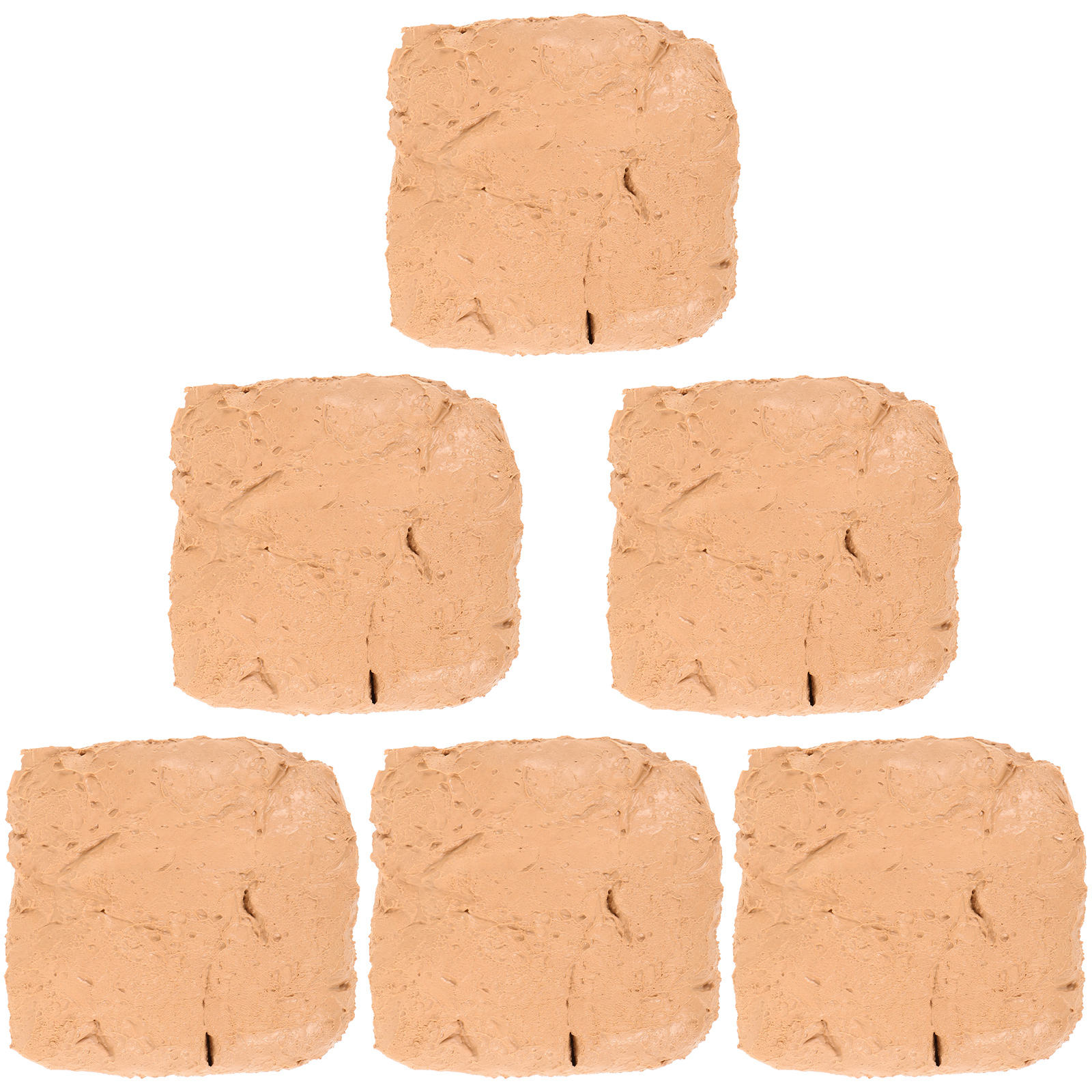 UPKOCH 6pcs Natural Air Dry Clay For Safe Diy Pottery Clay For For Unique Artworks Present For Friends And Family