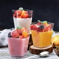thumbnail image 3 of 50 Pcs Mini Coupes à Dessert, Coupes à Dessert Réutilisables Transparentes, 3 of 5