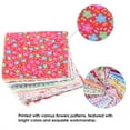 thumbnail image 4 of 100PCs Square Soft Patch Work Cotton Printed Patch Different Patterns Clothing Patch Work Accessories for Handbags Clothing DIY Sewing Crafts, 4 of 9