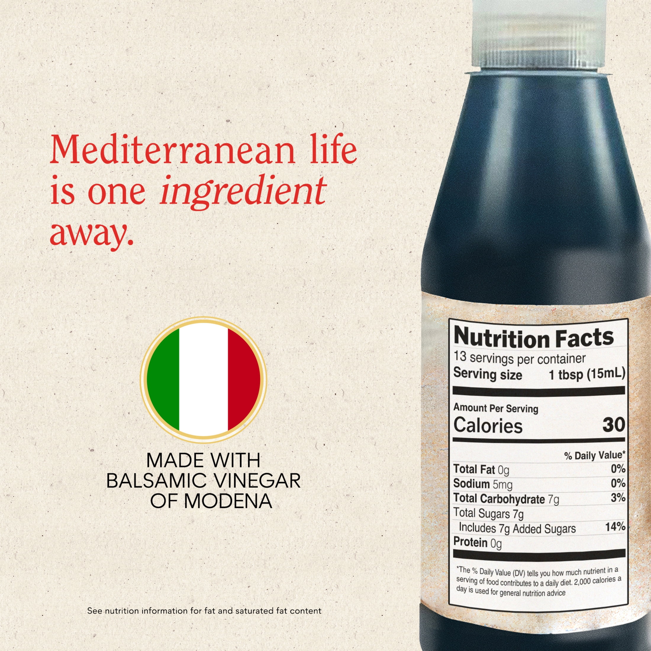 Bertolli Balsamic Glaze Vinegar, 6.8 oz
