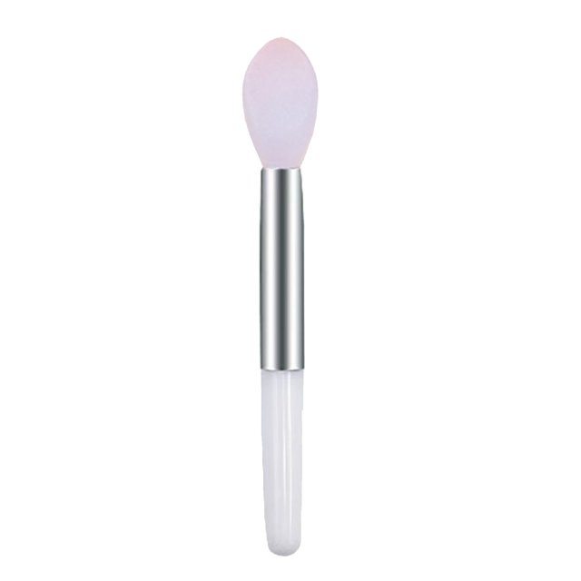 DHARMONAL Mini Small Lip Lip Brush Lipstick Silicone Brush Color Independent Packaging Portable Makeup Brush Covers Double Ended Makeup Brush Highlight Makeup Lids by Design Wash Brush