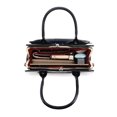 thumbnail image 3 of Style Strategy purses patent leather Satchel handbags for women  Top Handle snap lock Shoulder bags crossbody for women, 3 of 7