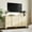 Oak, variant on Acekid Sideboard Buffet Cabinet with 4 Fluted Doors, Farmhouse Kitchen Cupboard Storage with Adjustable Shelves, Modern Coffee Bar Cabinet for Home