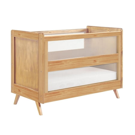 UPC: 0811283020902 | BreathableBaby Breathable Mesh 3-in-1 Convertible Crib Beech Greenguard Gold Certified