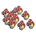 thumbnail image 1 of Embroidered Mushroom Stickers, Multipurpose Unique Mushroom Iron On Patch Beautiful DIY 30PCS  For Plant For Clothes, 1 of 8