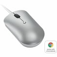 thumbnail image 4 of Lenovo 540 USB-C Wired Compact Mouse (Cloud Grey), 4 of 4