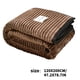 thumbnail image 3 of Manta de terciopelo con colores contrastantes | Manta de piel sintética | Funda suave y acogedora para sofá, sillón o cama | Manta ligera y cálida para siestas, 3 of 6