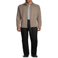 thumbnail image 3 of CHOK Men‘s Premium Pleated Regular Fit Khaki Pants, 3 of 7