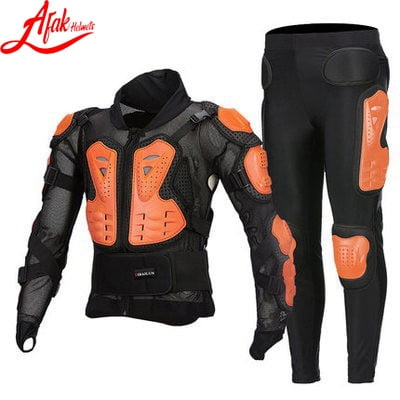 AFAK Spring Summer Motorcycle Armor Vest, Breathable Knight Riding Chest Protector, Anti-Fall Off-Road Motocross Racing Protective Gear for Men Women