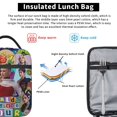 thumbnail image 5 of Descen-dants Zombies Tour Portable Lunch Bags Tote Shoulder Bag Insulated Lunch Boxes Picnic Beach Work, 5 of 9