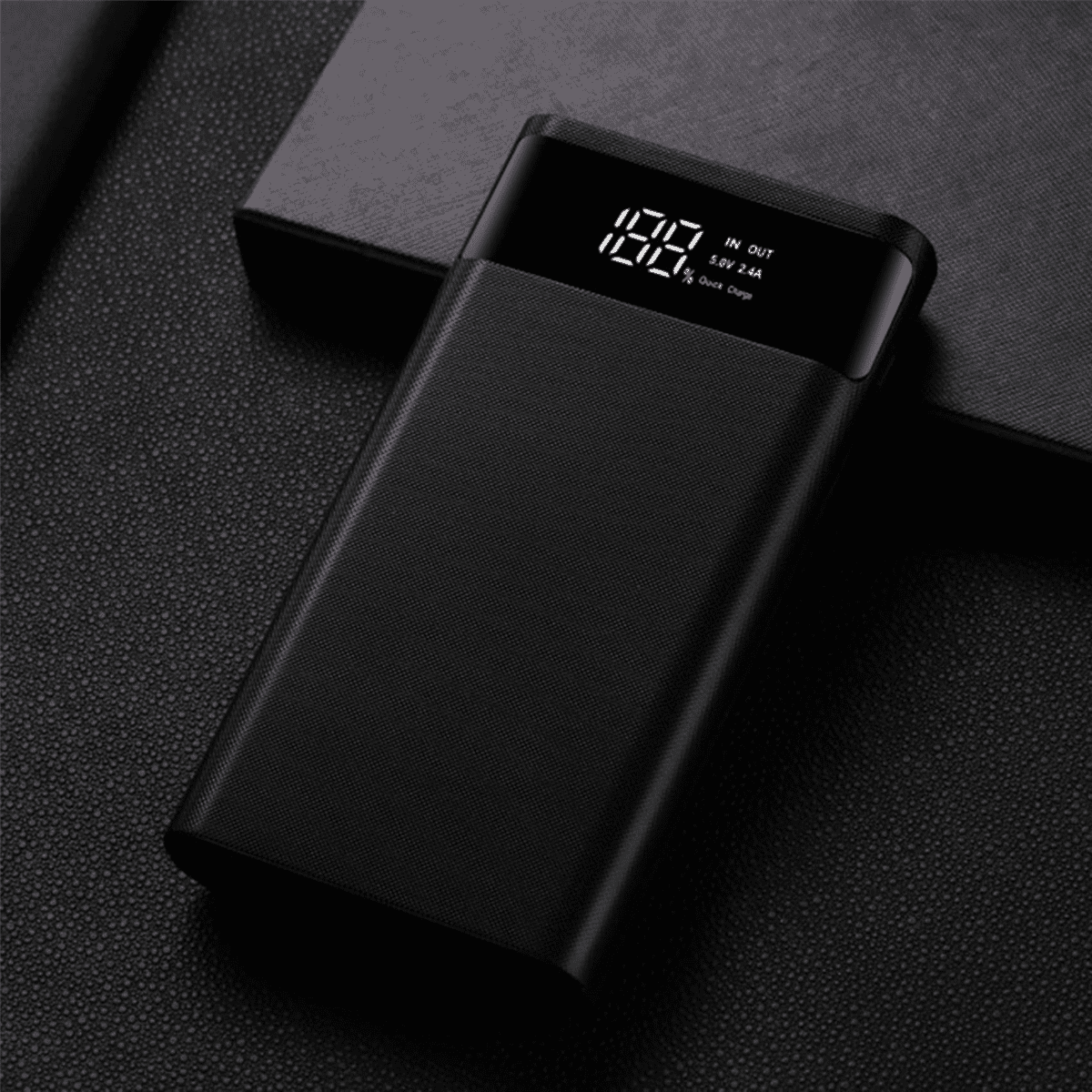 3X 18650 Battery Power Bank Box 22.5W Fast Charging LCD Display 20000MAh for 6X18650 Battery Powerbank Case(A)