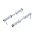 thumbnail image 3 of Pair of 20 Inches Olympic Dumbbell Handles Loadable Bars for 2-inch Weight Plate US, 3 of 5