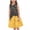 Black, variant on SELONE Dresses for Girls Kids Sleeveless Princess Dress Crew Neck Midi Sundress Graphic Elegant Outfits 3-14Y