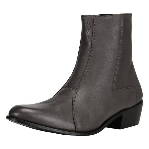 mens cuban heel ankle boots