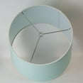 thumbnail image 2 of Urbanest French Drum with White Trim 12x14x10" Lampshade, Teal, 2 of 3
