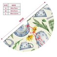 thumbnail image 5 of Kll 36" Christmas Tree Skirt Vintage Utensils Xmas Tree Skirts Mat For New Year Xmas Holiday Party Indoor Outdoor Home Decoration, 5 of 9