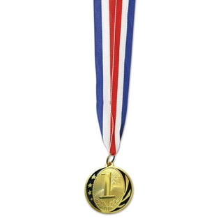  12 Pieces Blank Award Ribbon, 1st Place Rosette Ribbon Prize  Ribbon Award Medals Winner Victory Ribbons Deluxe Recognition Ribbons for  Competition, Sports Event, School, Contests (White) : Office Products