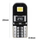 thumbnail image 2 of Luz LED T10 CANBUS de 12 V, blanca, sin polaridad, W5W, para interior de coche, luz de techo, luces de matrícula., 2 of 5