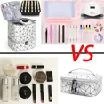 thumbnail image 4 of 1/2 Layers Essential Oil Bag 30 Bottles Portable Nail Polish Storage Bag Cosmetic Large Handbag Organizer with Handle for Travel, 4 of 5