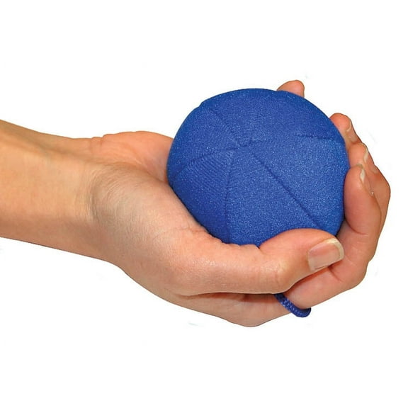 Bed Buddy Iso-Ball, Stress Ball and Grip Trainer with Moist Heat Therapy, Blue