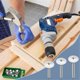 thumbnail image 2 of 8 White Screws Wood Sheet Metal Screw Thread Truss Head Fast Self Tapping White Pan Cabinet Screws, 2 of 5