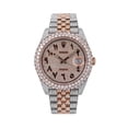 thumbnail image 1 of Pre-Owned Rolex Datejust 41MM 126331 Diamond Paved Eastern Arabic Dial Diamond Bezel Two Tone Rose Gold Full Diamond Jubilee Bracelet 17.75ct, 1 of 8
