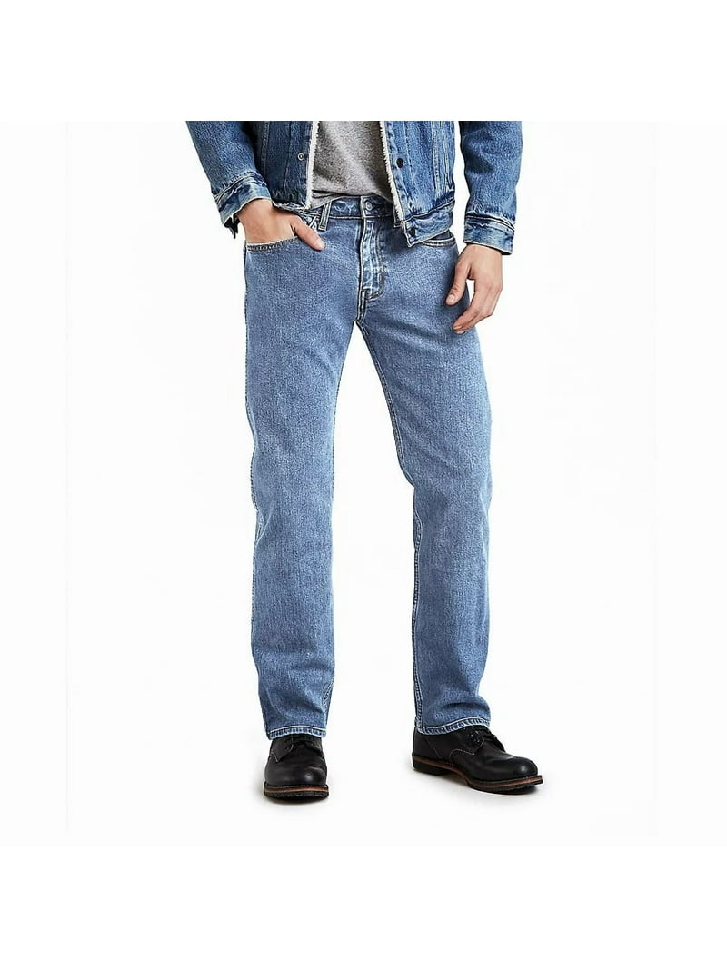 Men's Levi's® 505™ Regular Fit Stretch Jeans Color: Shootingstar Men's Levi's® 505™ Regular Fit Stretch Jeans Color: Shootingstar