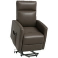 thumbnail image 1 of HOMCOM Electric Power Lift Chair for Elderly with Remote Control Pocket, 1 of 10