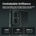 thumbnail image 3 of Motorola Moto G55 5G (8 Go RAM, 256 Go Storage) Écran LCD IPS 6,49” 120Hz / Batterie 5000mAh / Double Caméra 50MP / Version Internationale Double SIM / Neuf, 3 of 4