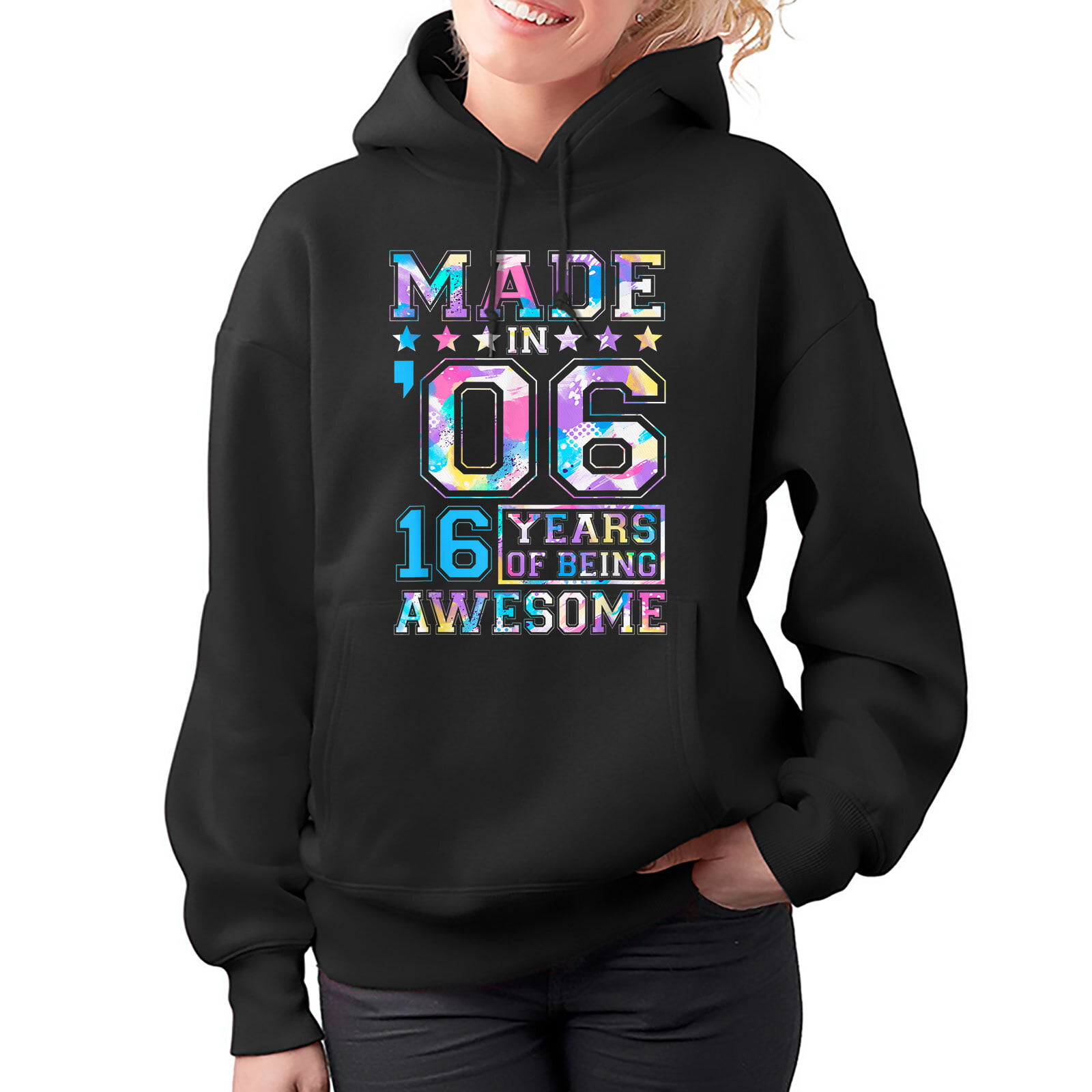 16 Birthday Teenager boys girls hoodie unisex 16 Birthday Gift shirt Vintage 16th Years Old Awesome 2006 limited edition shirt