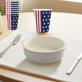 thumbnail image 3 of Patriotic American Flag Disposable Paper Cups 16 oz, Pack of 50 Perfect for Parties, BBQs, and Celebrations, 3 of 4