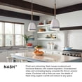thumbnail image 2 of 3364AN-Hinkley Lighting-Nash - 1 Light Small Pendant in Traditional-Coastal Style - 10 Inches Wide by 21.75 Inches High-Antique Nickel Finish, 2 of 12