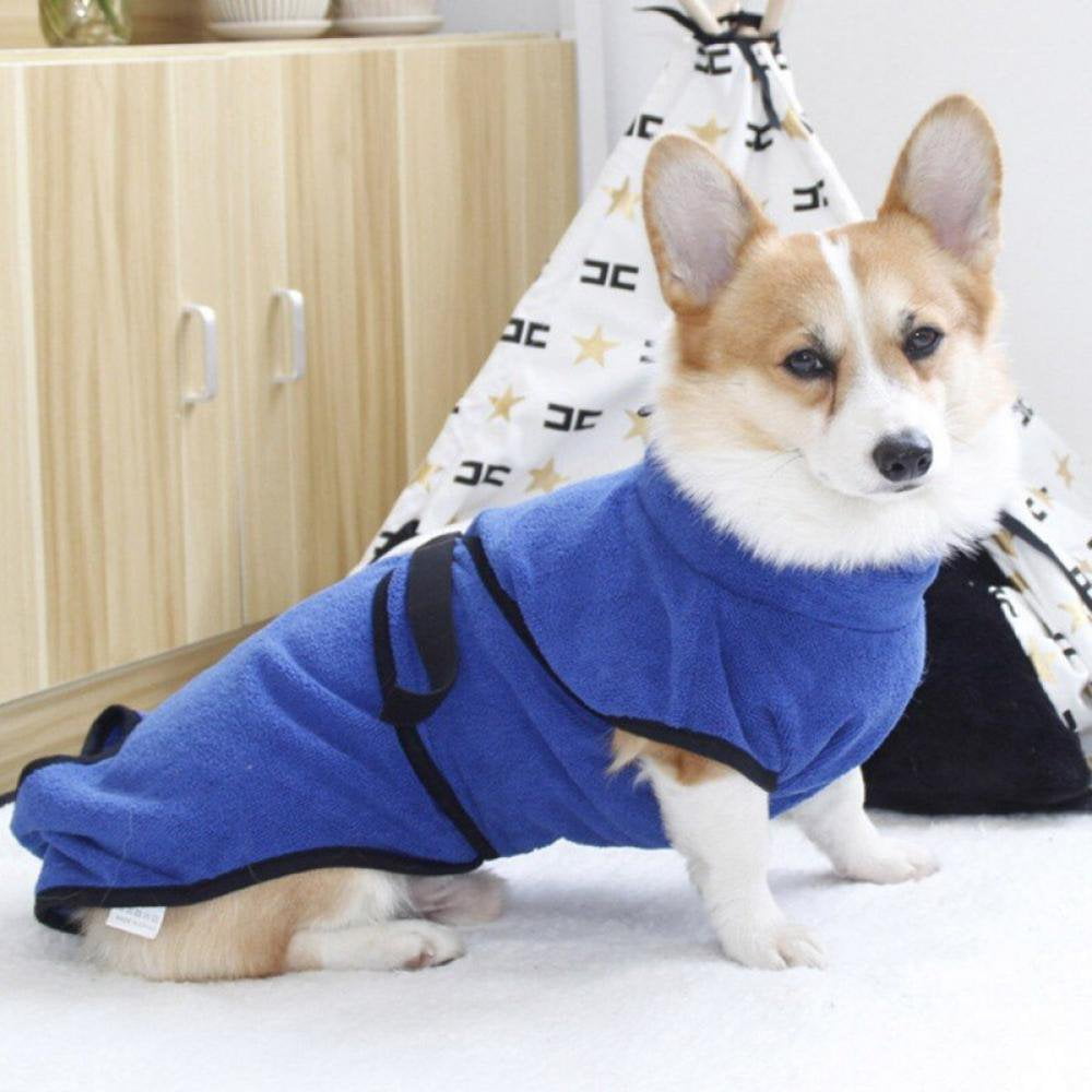 Dog bathrobe large sales
