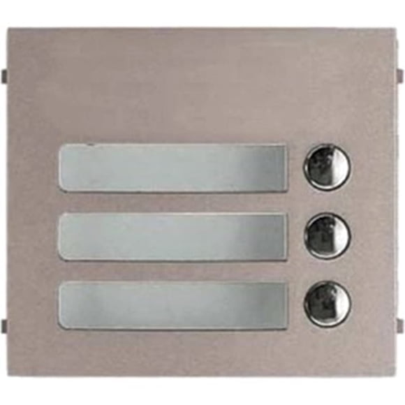Panel de tres botones de llamada Aiphone GF-3P para las series GF y GT