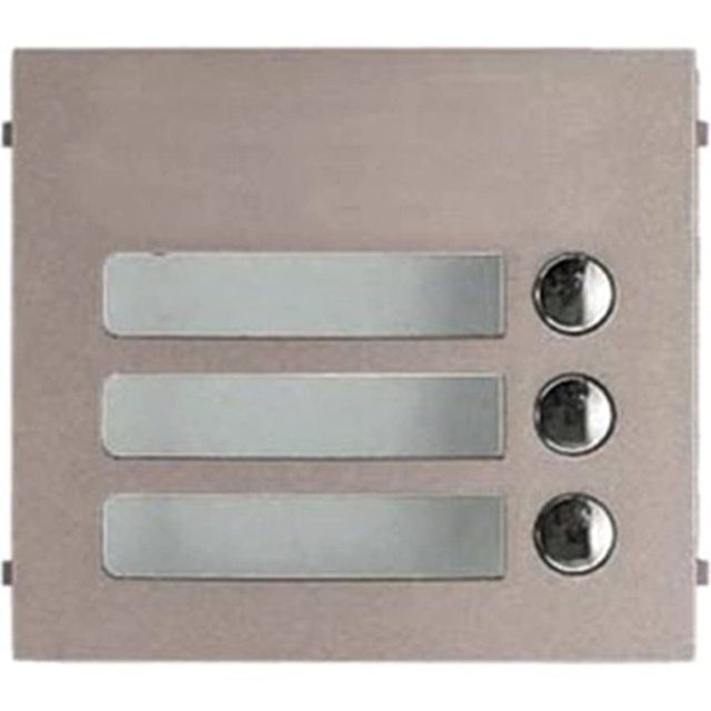 Panel de tres botones de llamada Aiphone GF-3P para las series GF y GT