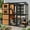 Extra Large-Brown, variant on Aivituvin Catio Large Cat House Outdoor Walk in Outdoor Cat Enclosure Indoor Cage Kitty Condo Playpen with Door, Platform, Scratch Post, Hammock - Black