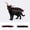 Gold, variant on Halloween Cat Costume Centipede Outfit, Funny Pet Cosplay Costumes, Adjustable Straps for Small Medium Large Cats Outdoor Party Dress(Gold)