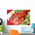 thumbnail image 1 of Large Lobster Dinner Restaurant Wall Mural by Wallmonkeys Peel and Stick Graphic (24 in W x 16 in H) WM283358, 1 of 4