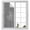 Grey, variant on Grey Dandelion Window Privacy Film, Abstract Art Simple Floral Static Cling UV Sun Blocking Heat Control Window Tint Day and Night, Non-Adhesive Reusable One Way Windows Privacy Cover 23.6''x59''