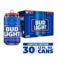 thumbnail image 3 of Bud Light American Light Lager Beer 30 Pack 12 fl oz Aluminum Cans 4.2% ABV, 3 of 10