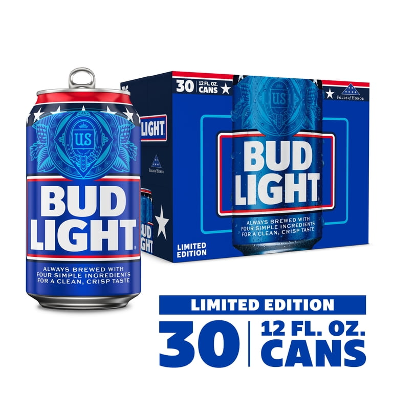Bud Light 30缶✖︎２ Bud Light American Light Lager Beer 30pk 12 fl oz cans 4.2% ABV