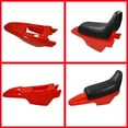 thumbnail image 4 of EPOTOOR Plastic Fender Body Seat Gas Tank Kit for Yamaha PW50 PY50 Red, 4 of 6