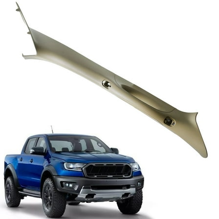 Genrics Front Right Driver A Pillar Pull Handle Trim Panel Tan Replacement for 2004 2005 2006 2007 2008 F-150 4L3Z-1503598-AAC