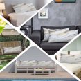 thumbnail image 6 of Modern White Gold Long Body Pillow Covers, Abstract Marble Geometric Soft Breathable Throw Pillow Cases with Invisible Zipper, Decorative Pillowcase Pillows Protectors for Sofa Bed Couch 20"x60", 6 of 9