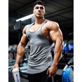 thumbnail image 4 of COOFANDY Men's 3 Pack Quick Dry Workout Tank Top Gym Muscle Tee Fitness Bodybuilding Sleeveless T Shirt, 4 of 11