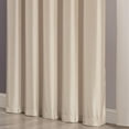 thumbnail image 4 of Chezmoi Collection Royal 4-Piece Jacquard Floral Window Curtain Set, Champagne, 4 of 7