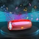 thumbnail image 4 of Altavoz Bluetooth con luces de colores - batería de 1200mAh, reproducción de 10 horas, Bluetooth 5.0, sonido HIFI de 360°, tarjeta USB/TF/entrada AUX, 4 of 5